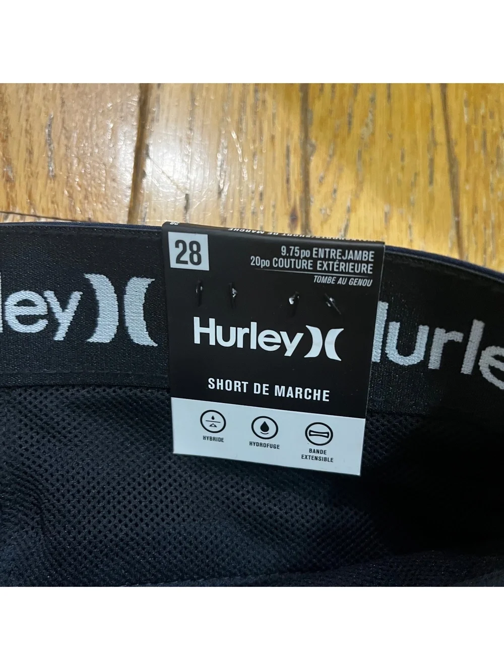 Hurley All Terrain Hybrid Walkshorts - Men's Size 28 Navy Blue